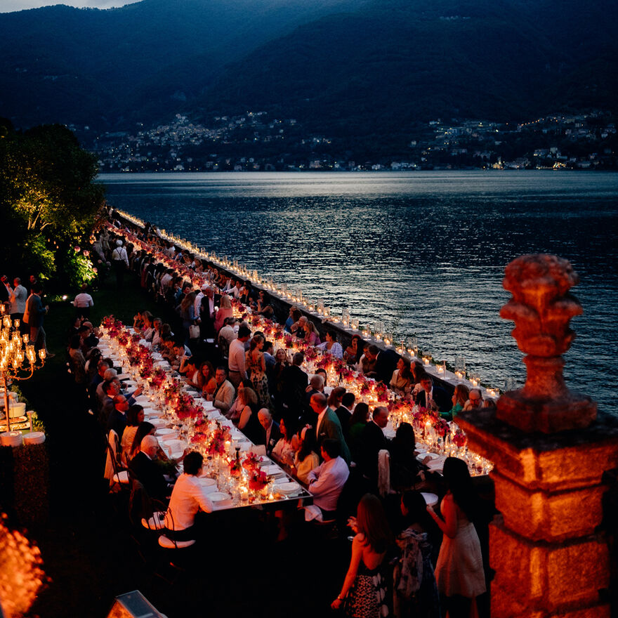 Villa Pliniana Wedding | Scarlet